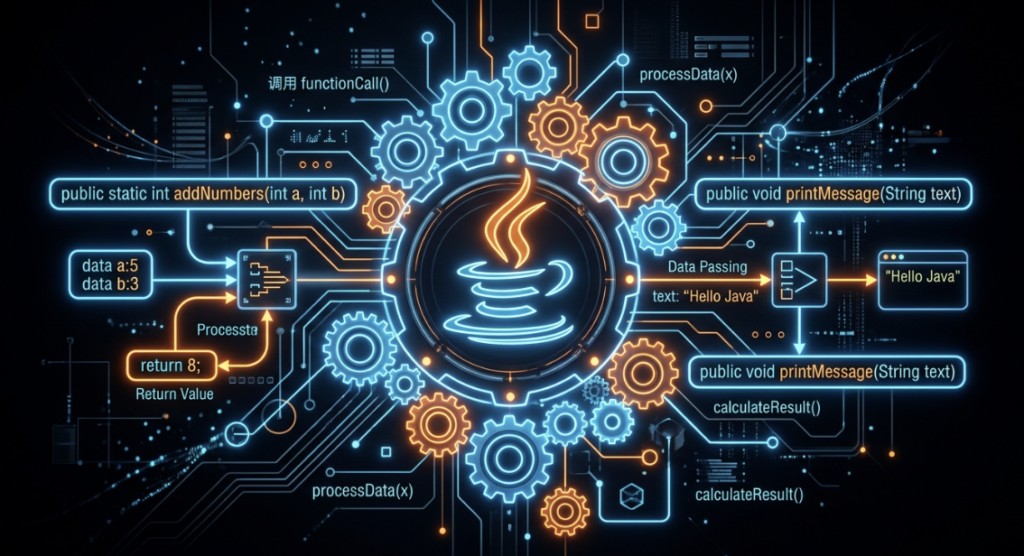 Java Methods and Functions Diagram